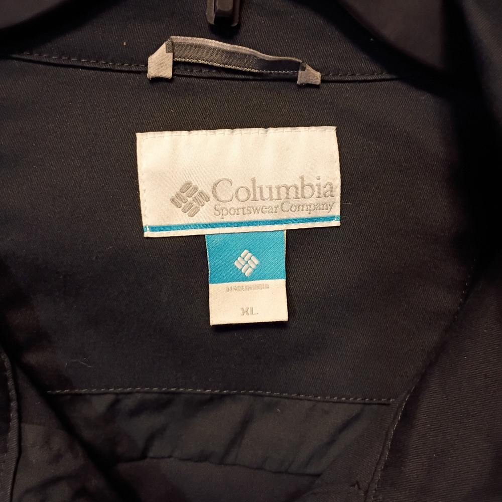 Columbia Loma Vista Black Field Jacket Snap/Zipper Men’s XL - Picture 4 of 11